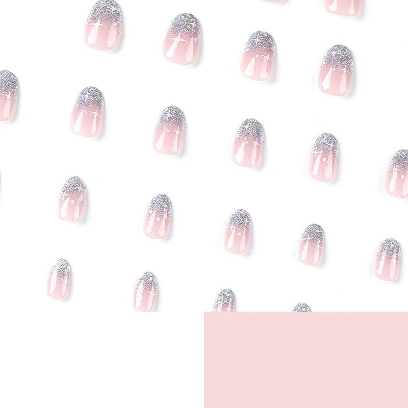 Wearable Nail Sticker White Asterism Short Wear Armor by GJG Denim