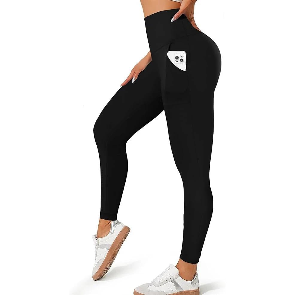 Contracting High Elastic Slimming High Waist Leggings by GJG Denim