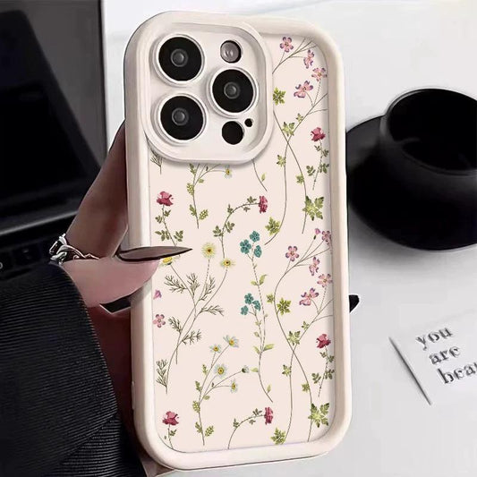 Line Flower Phone Case by GJG Denim