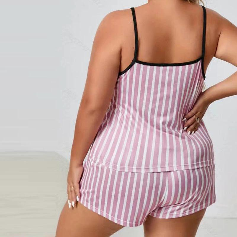 Women's Camisole Printed Pajamas Set by GJG Denim