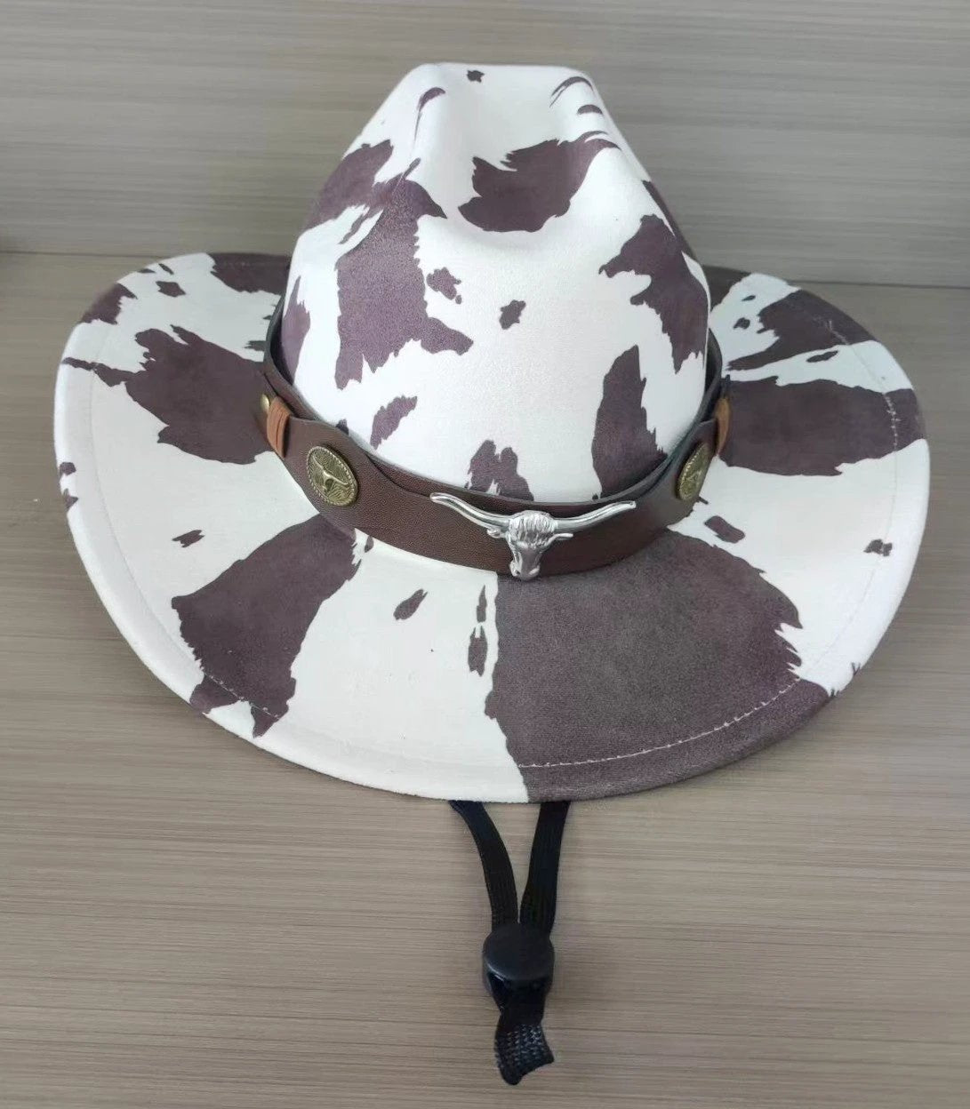 Men's Curved Edge Western Cowboy Hat by GJG Denim