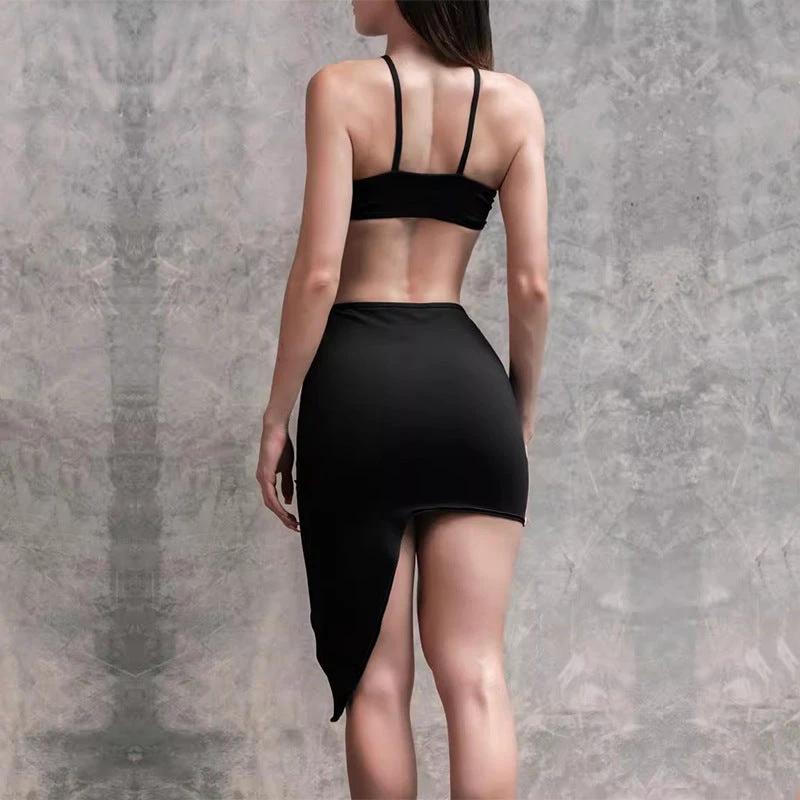 Fashion Personality Short Skirt Yoga Leisure Dress by GJG Denim