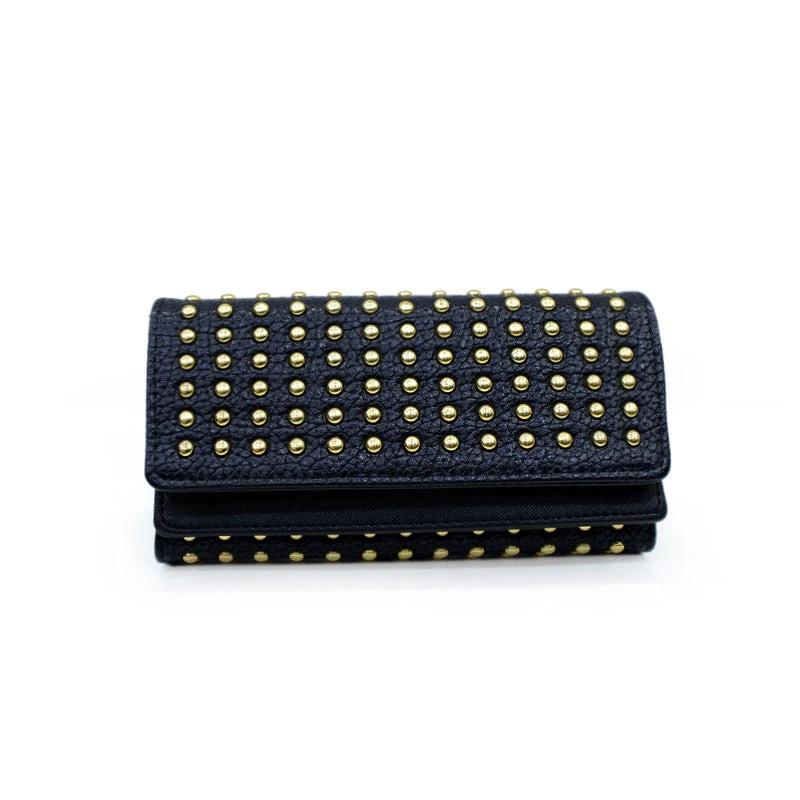 Women's Long Tri-fold Wallet Large-capacity Handbag by GJG Denim