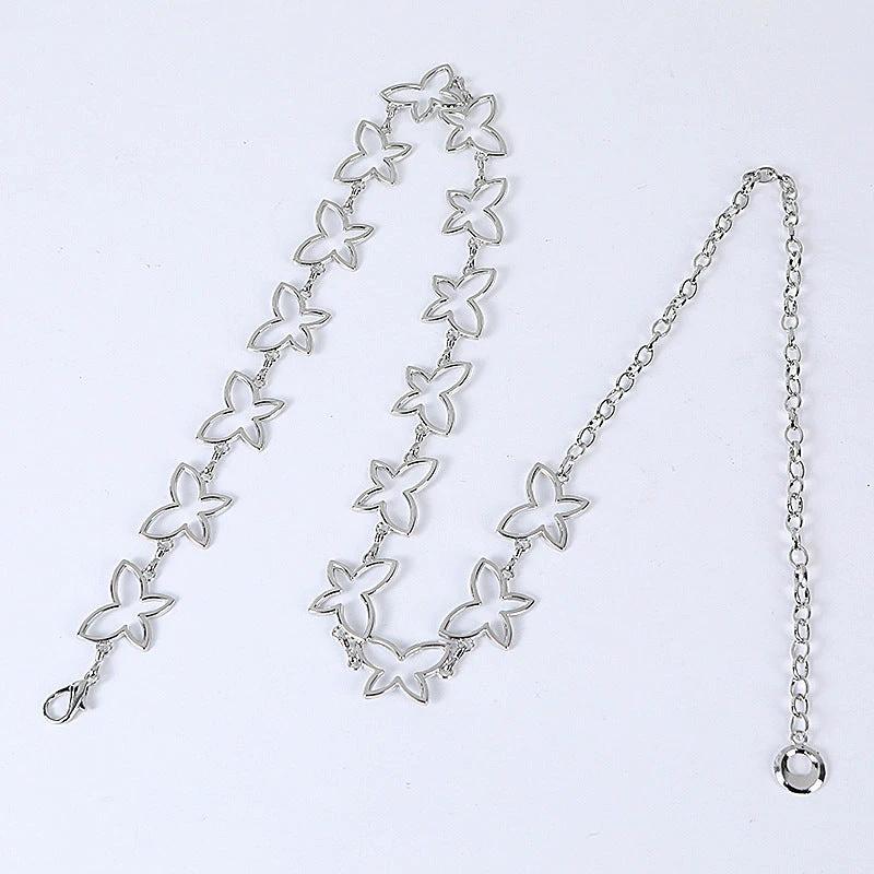 Chic Chanel-style Metal Phants Zipper by GJG Denim