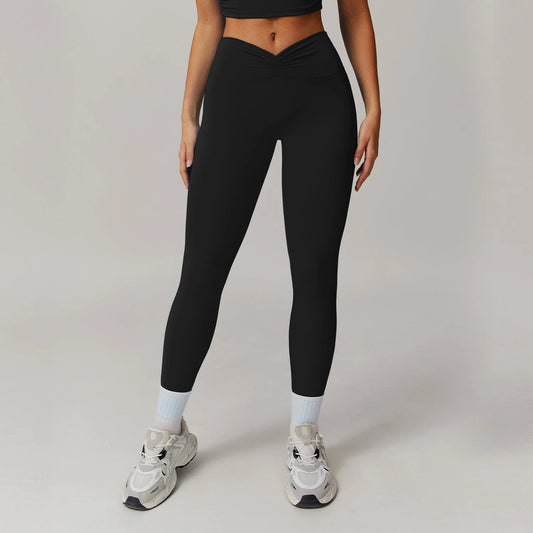 Nude Feel High Waist Hip Lift Yoga Pants by GJG Denim