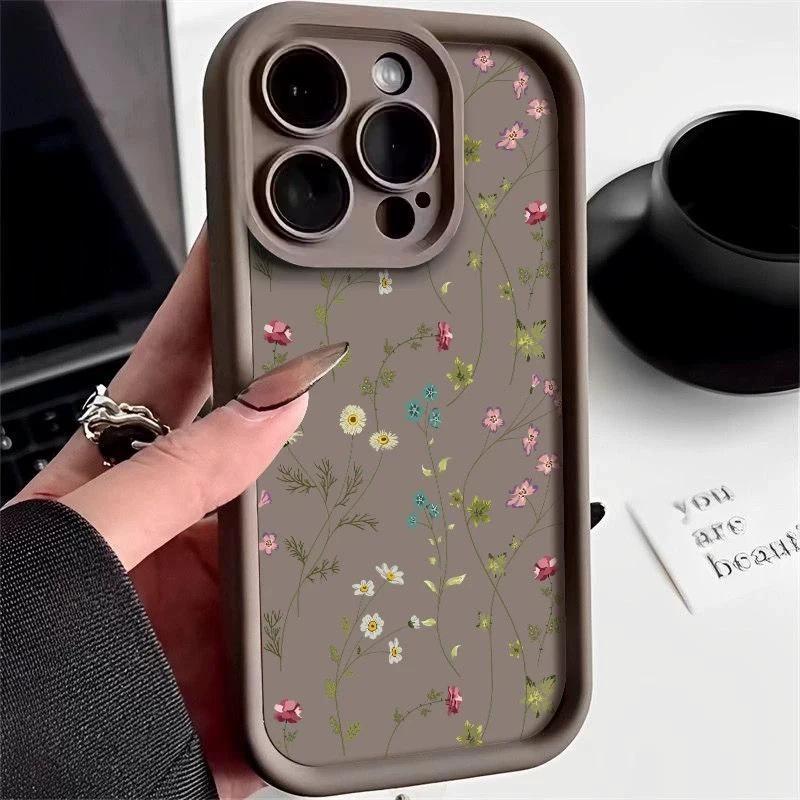 Line Flower Phone Case by GJG Denim