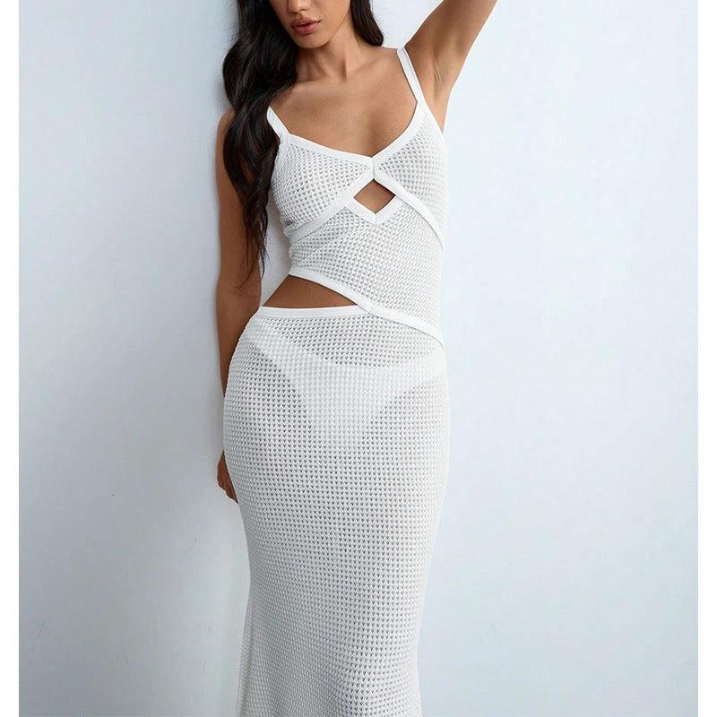 Women's Design Irregular Beach Dress Sexy by GJG Denim