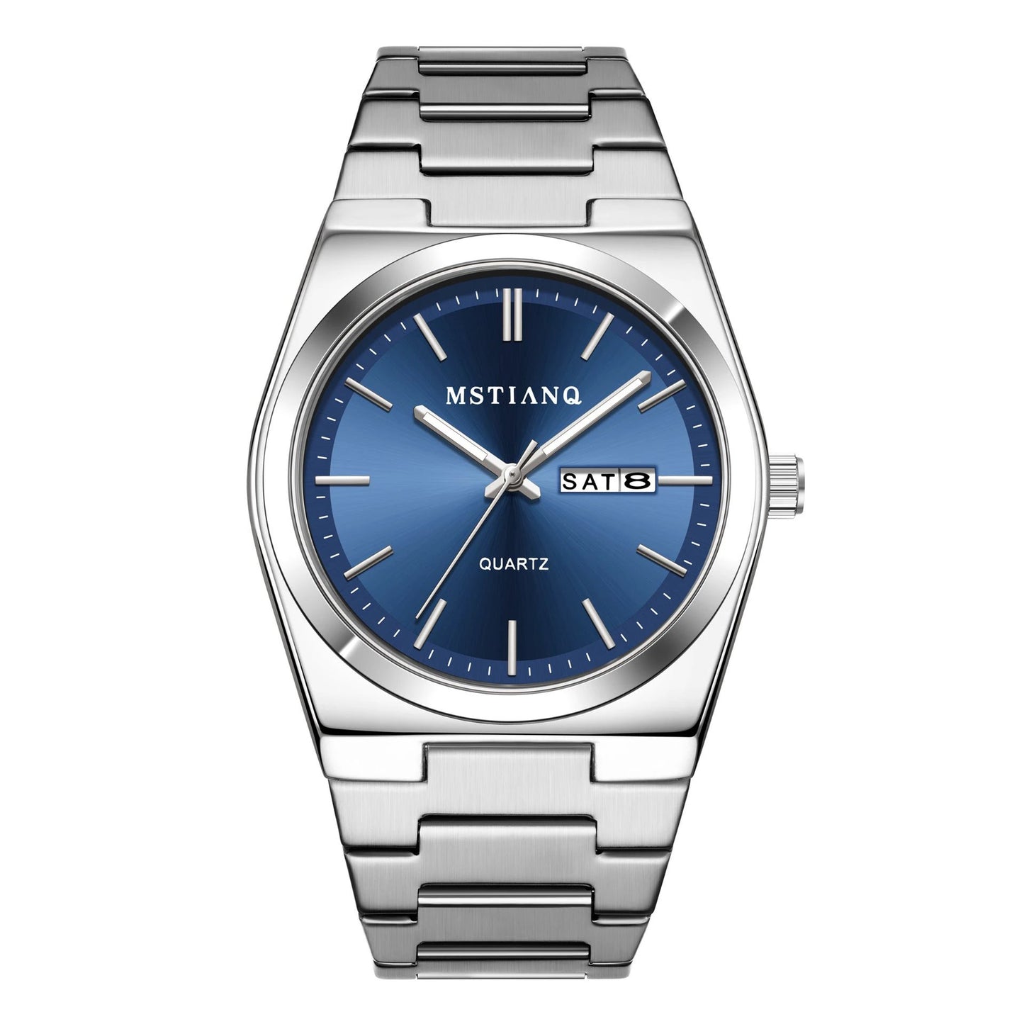 Men's Waterproof Luminous Quartz Watch by GJG Denim