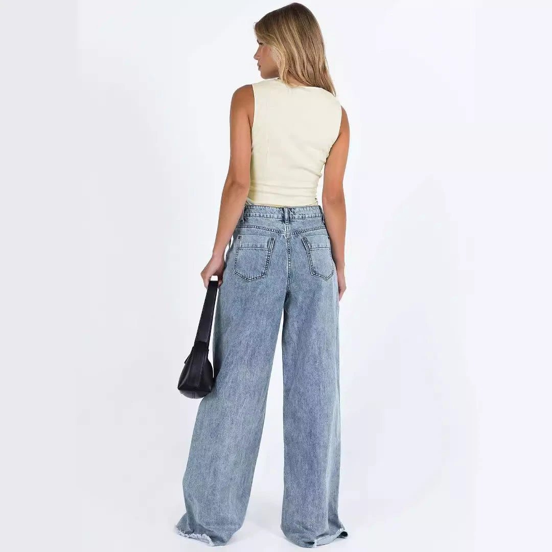 Leisure Wide Leg Denim by GJG Denim