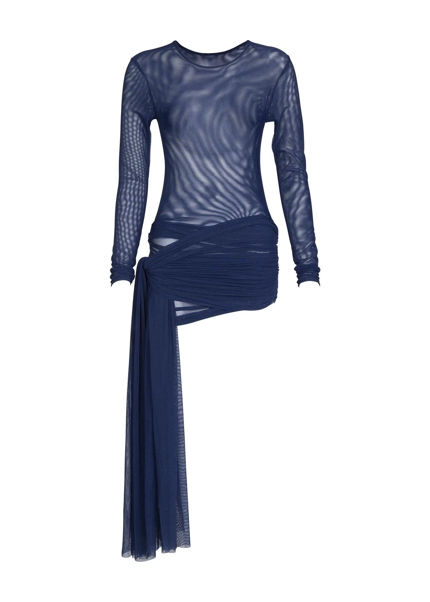 Long sleeve Mesh Dress by GJG Denim