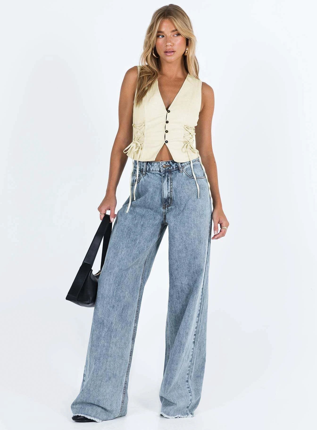 Leisure Wide Leg Denim by GJG Denim
