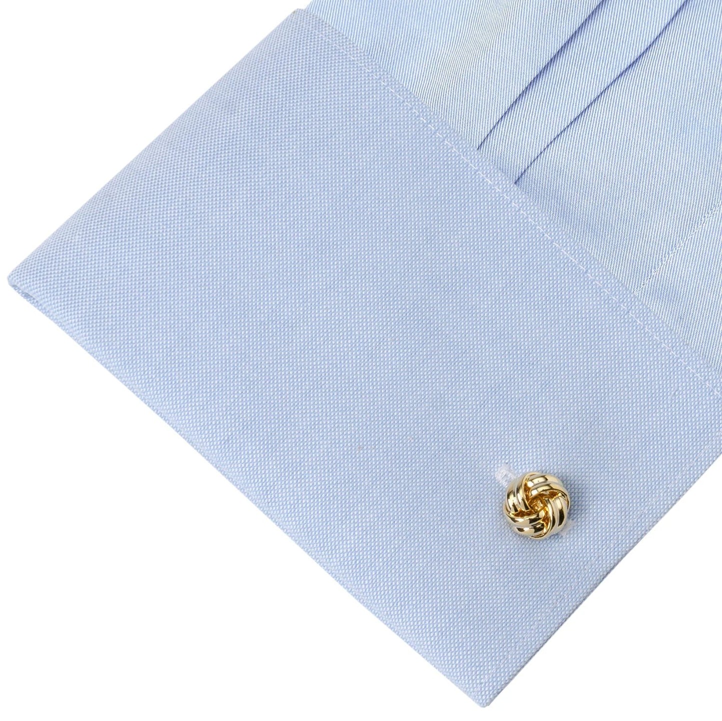 Gold Knot 5-Stud Set by Cufflinks.com