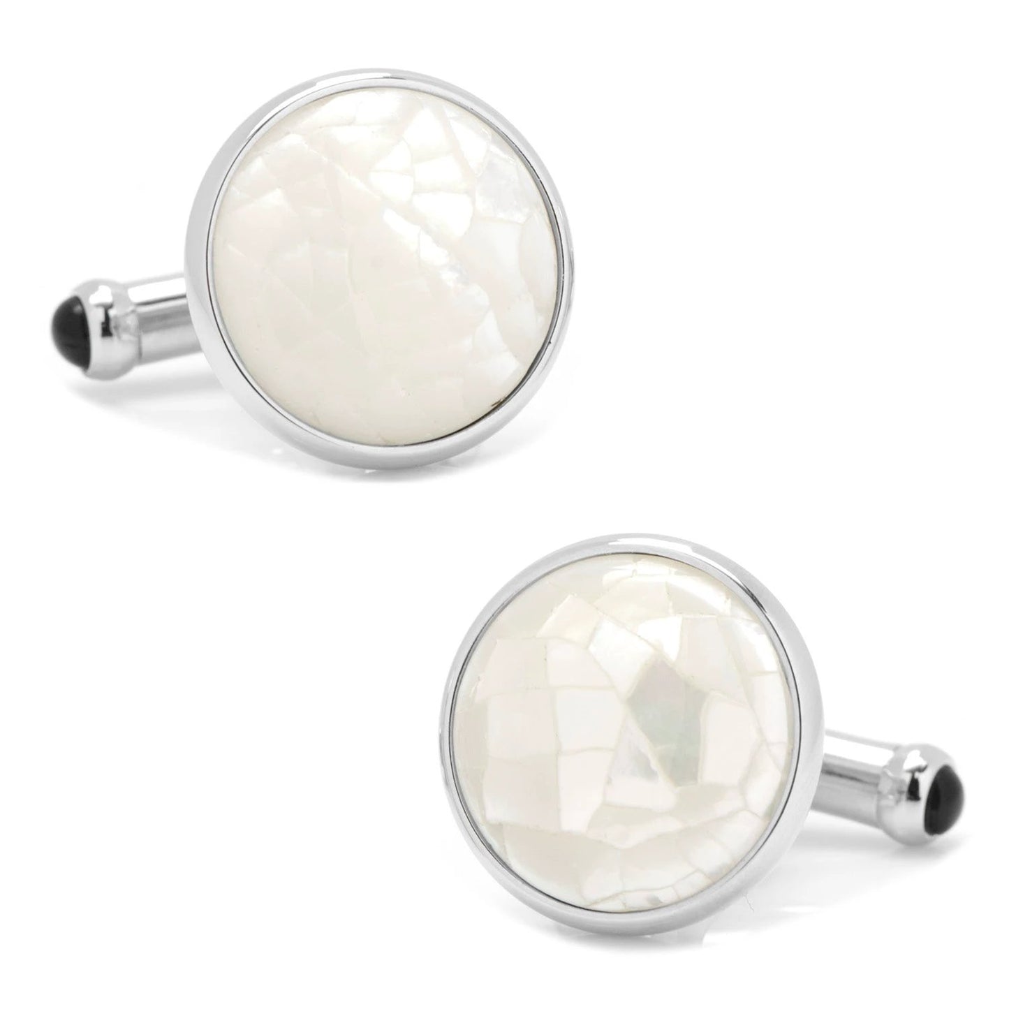 Mosaic Mother of Pearl 5-Stud Set by Cufflinks.com