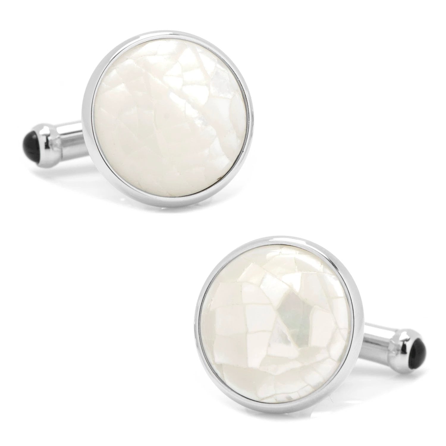 Mosaic Mother of Pearl 5-Stud Set by Cufflinks.com
