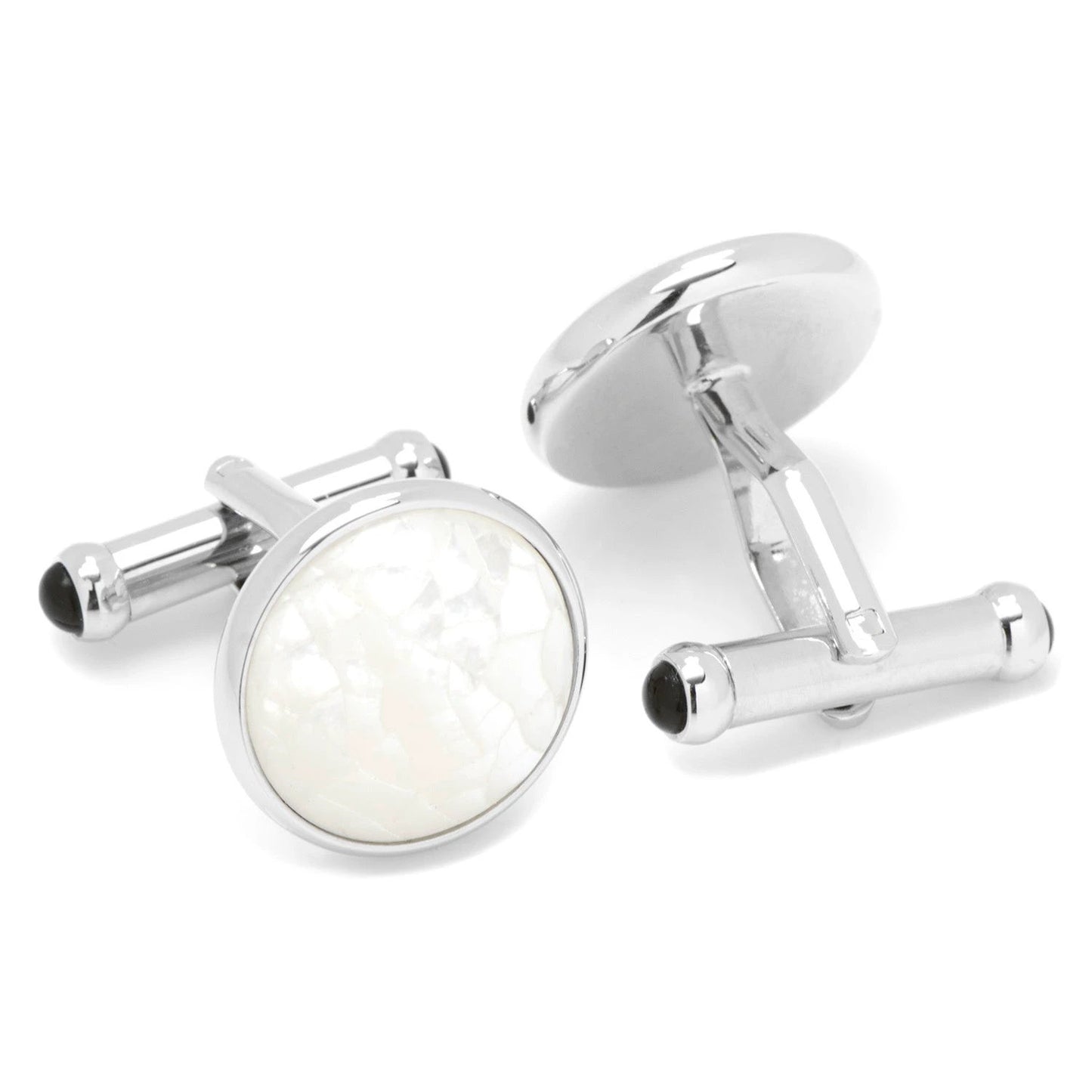 Mosaic Mother of Pearl 5-Stud Set by Cufflinks.com