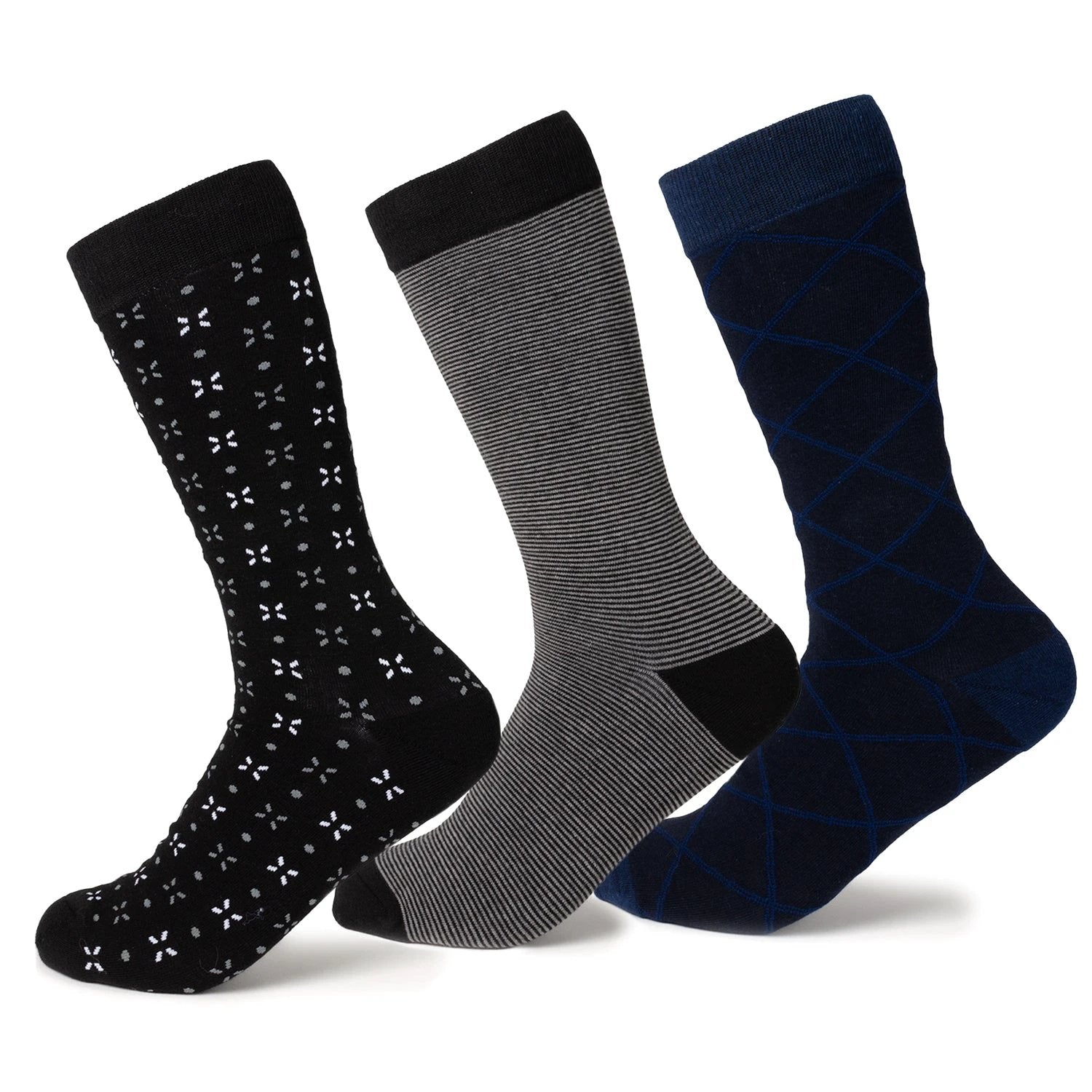 Ox & Bull Patterned Sock Gift Set by Cufflinks.com