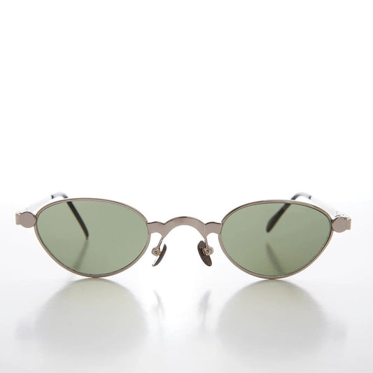 Unique 90s Steampunk Sunglass Unisex Futuristic - Petar by Sunglass Museum