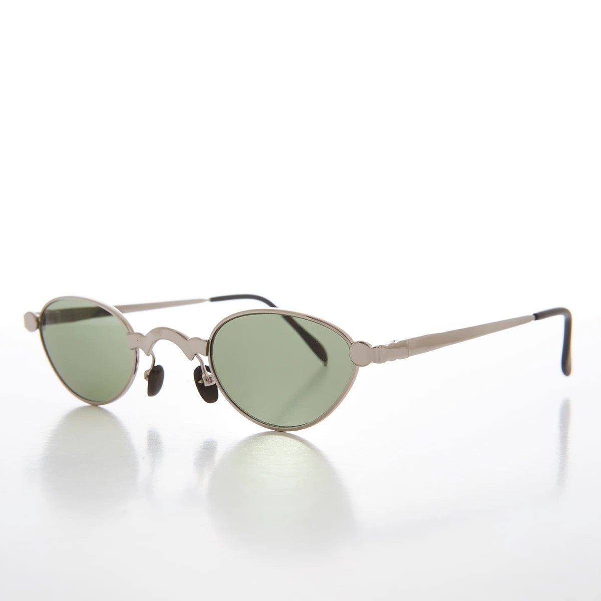 Unique 90s Steampunk Sunglass Unisex Futuristic - Petar by Sunglass Museum