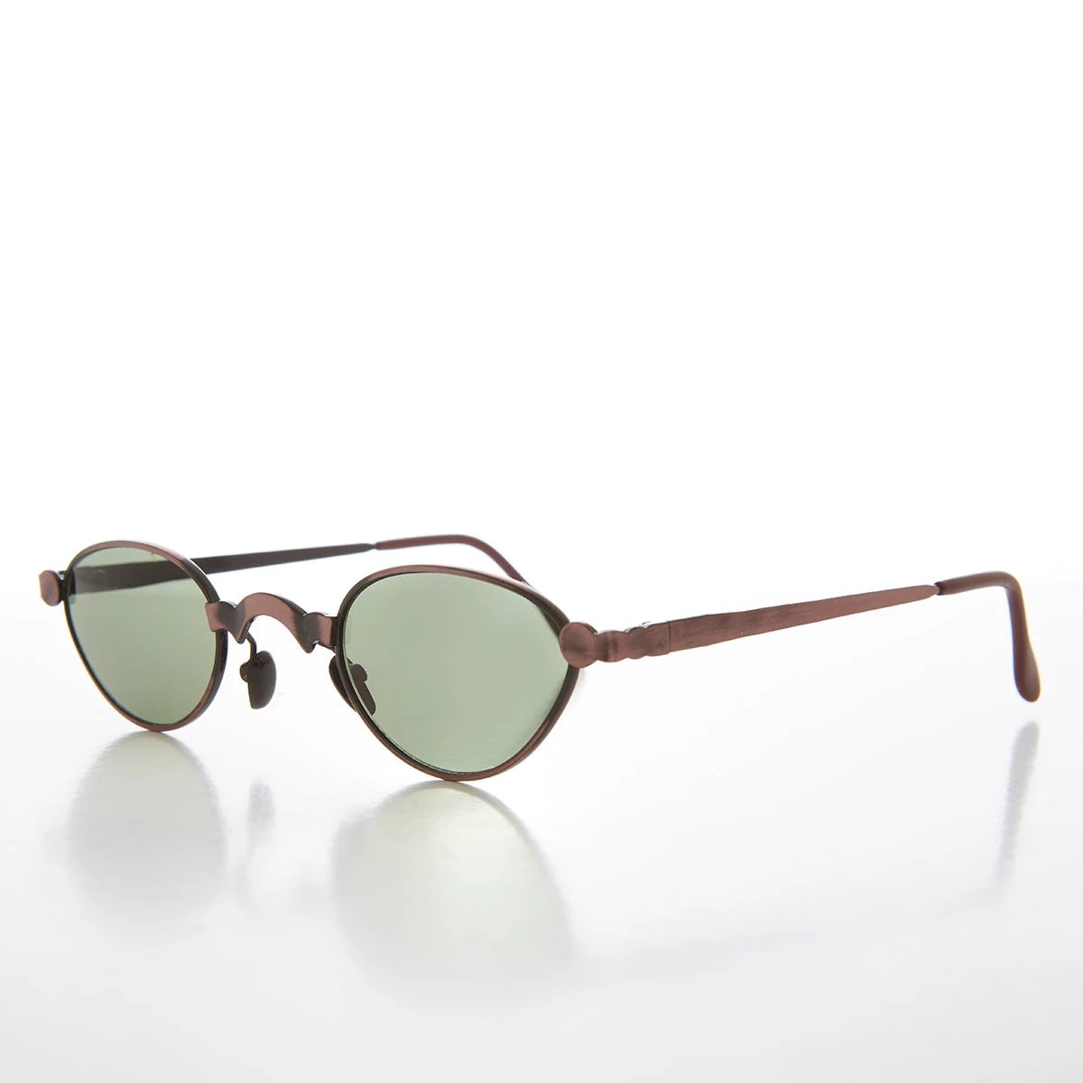 Unique 90s Steampunk Sunglass Unisex Futuristic - Petar by Sunglass Museum