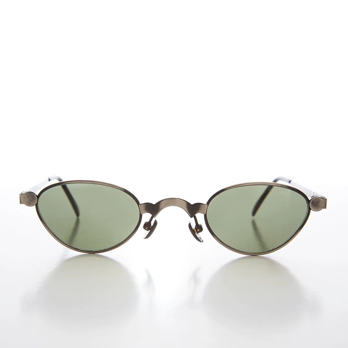 Unique 90s Steampunk Sunglass Unisex Futuristic - Petar by Sunglass Museum