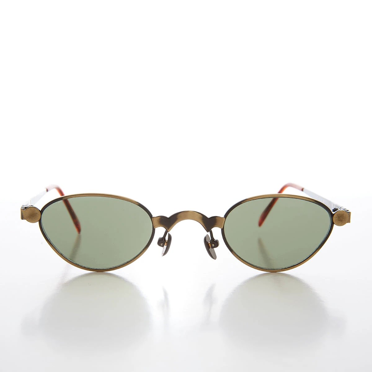 Unique 90s Steampunk Sunglass Unisex Futuristic - Petar by Sunglass Museum