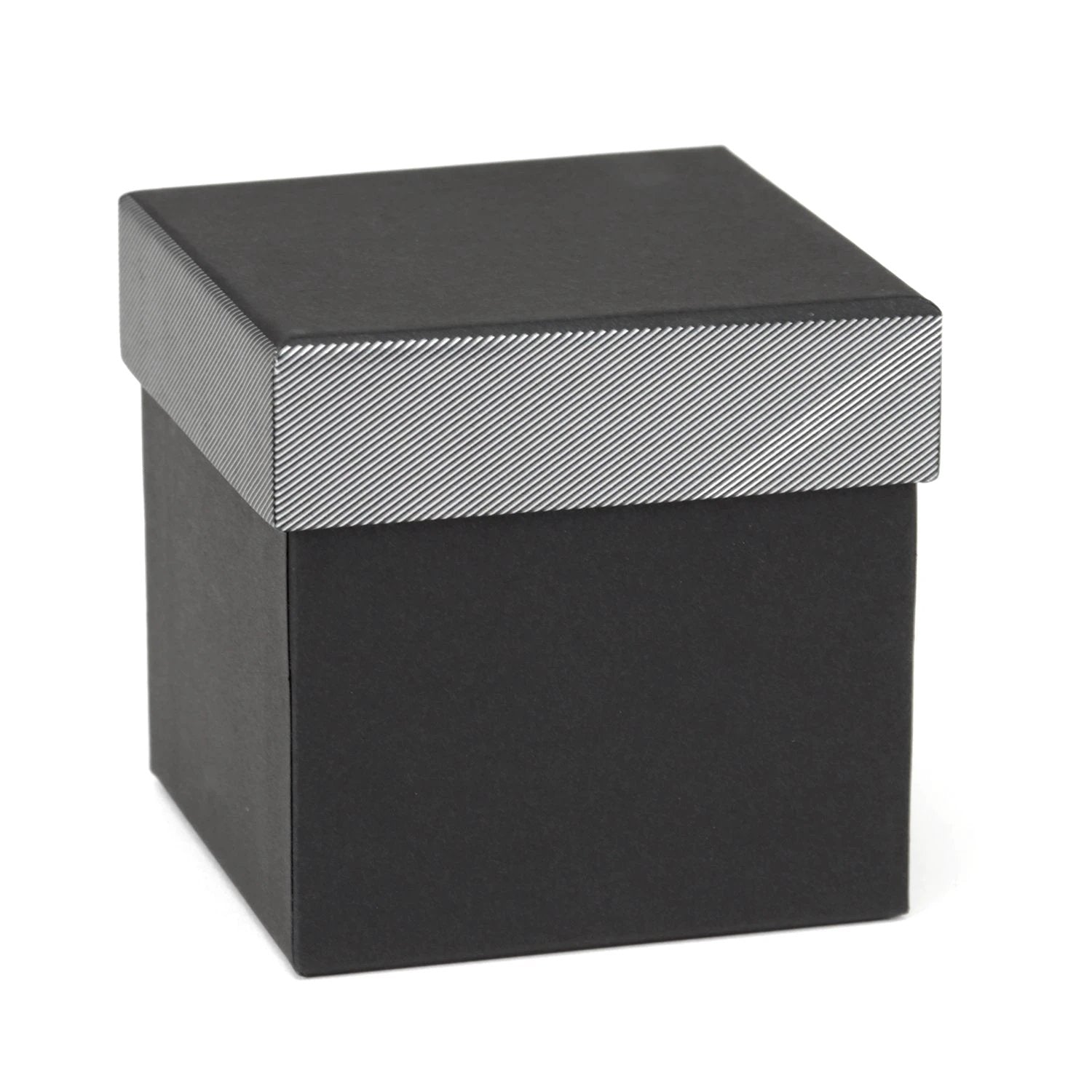 Black Floral Tie and Pocket Square Gift Set by Cufflinks.com