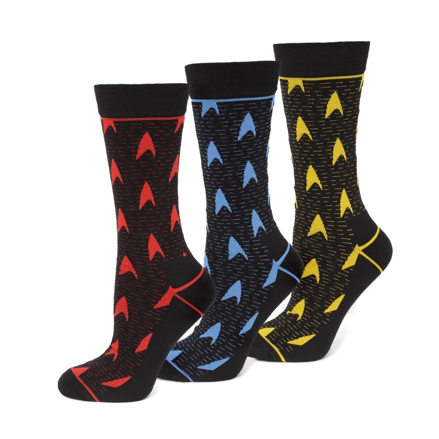 Star Trek 3 Pair Sock Gift Set by Cufflinks.com