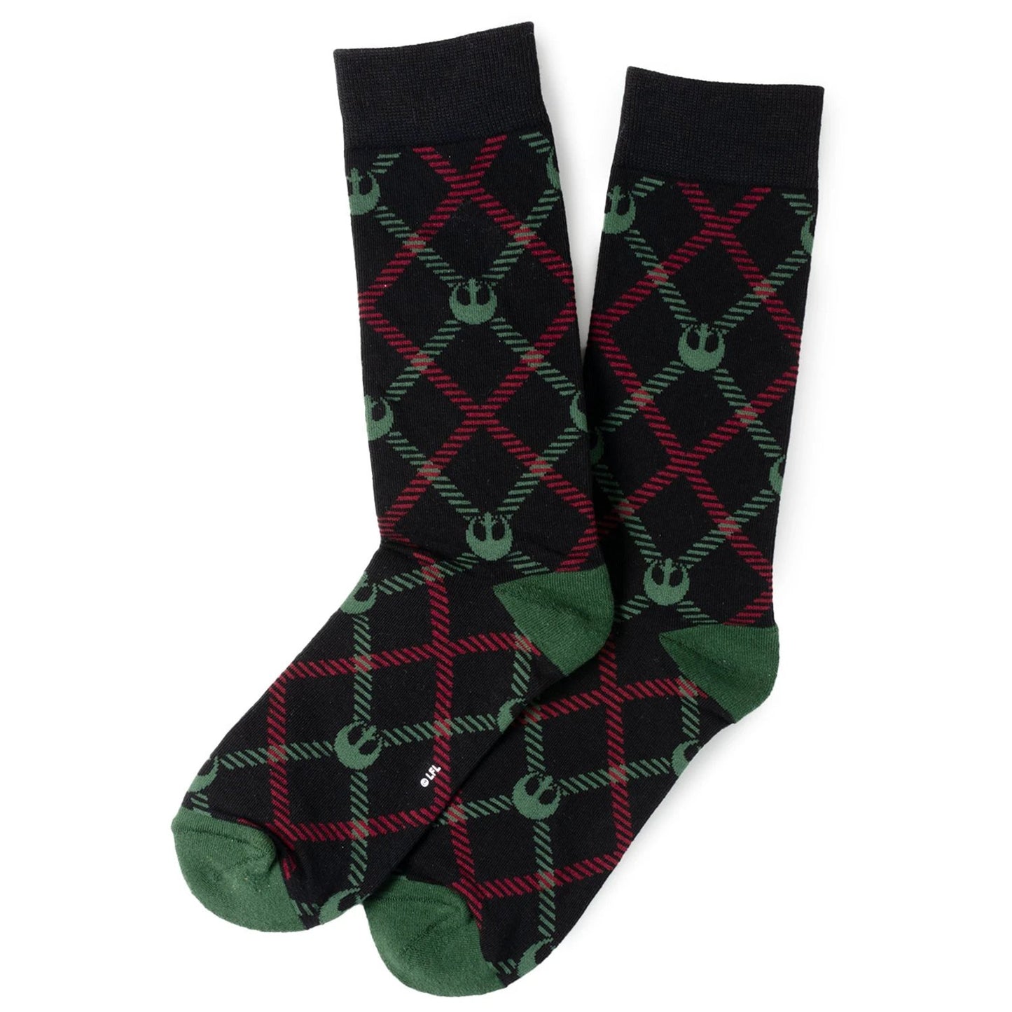 Star Wars Rebel Alliance Holiday Dress Socks and Lapel Pin Gift Set by Cufflinks.com