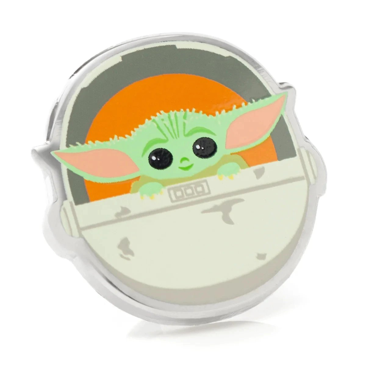 Star Wars Grogu Dress Socks and Lapel Pin Gift Set by Cufflinks.com
