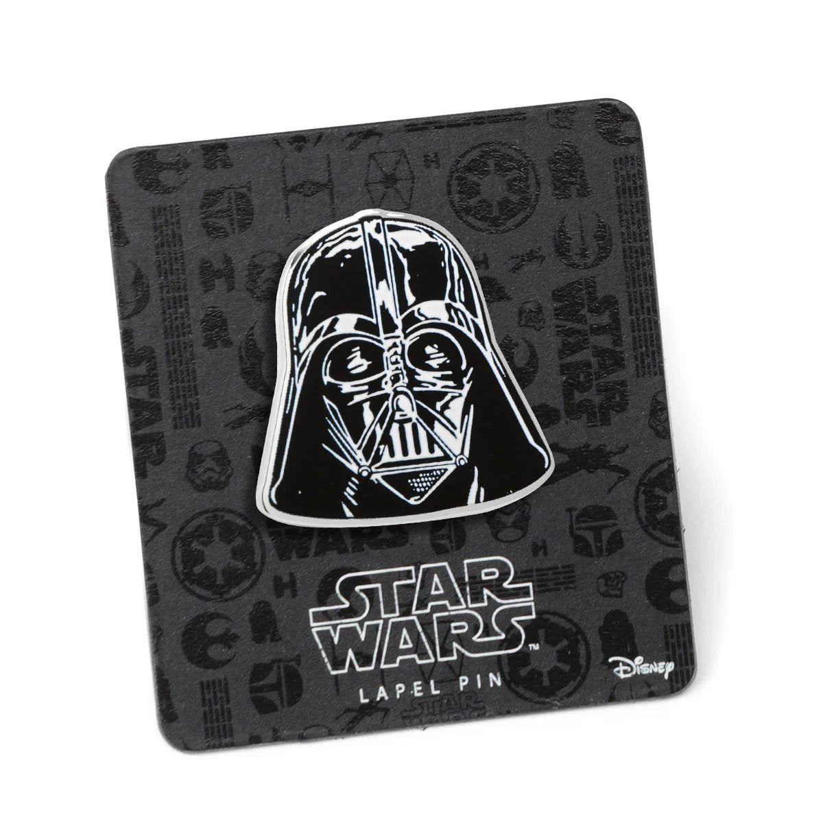 Star Wars Darth Vader Black, White, and Gray Dress Socks and Lapel Pin Gift Set by Cufflinks.com