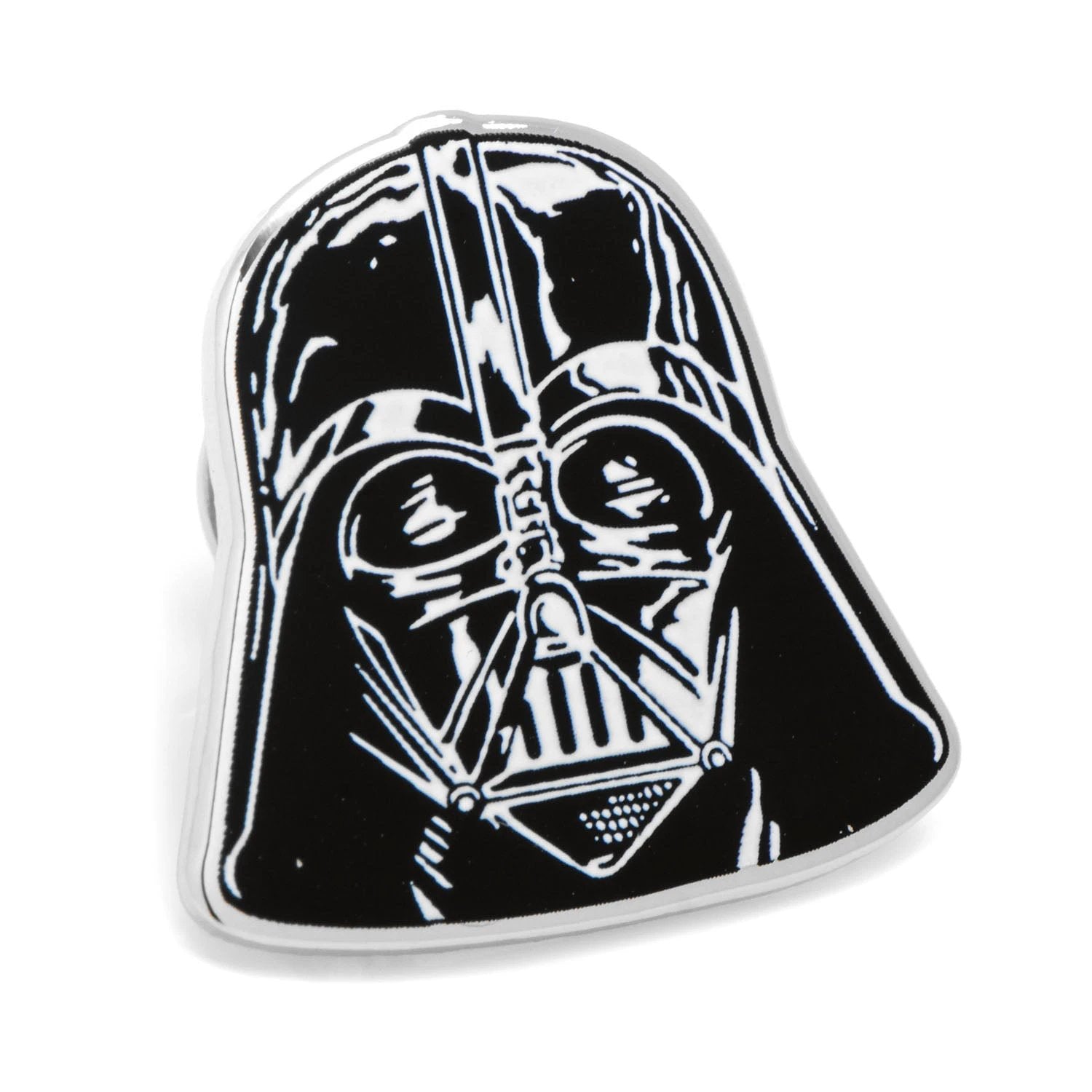 Star Wars Darth Vader Black, White, and Gray Dress Socks and Lapel Pin Gift Set by Cufflinks.com