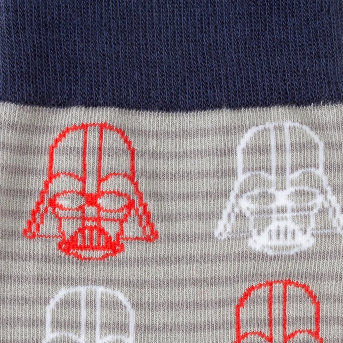 Star Wars Darth Vader Gray and Red Dress Socks and Lapel Pin Gift Set by Cufflinks.com