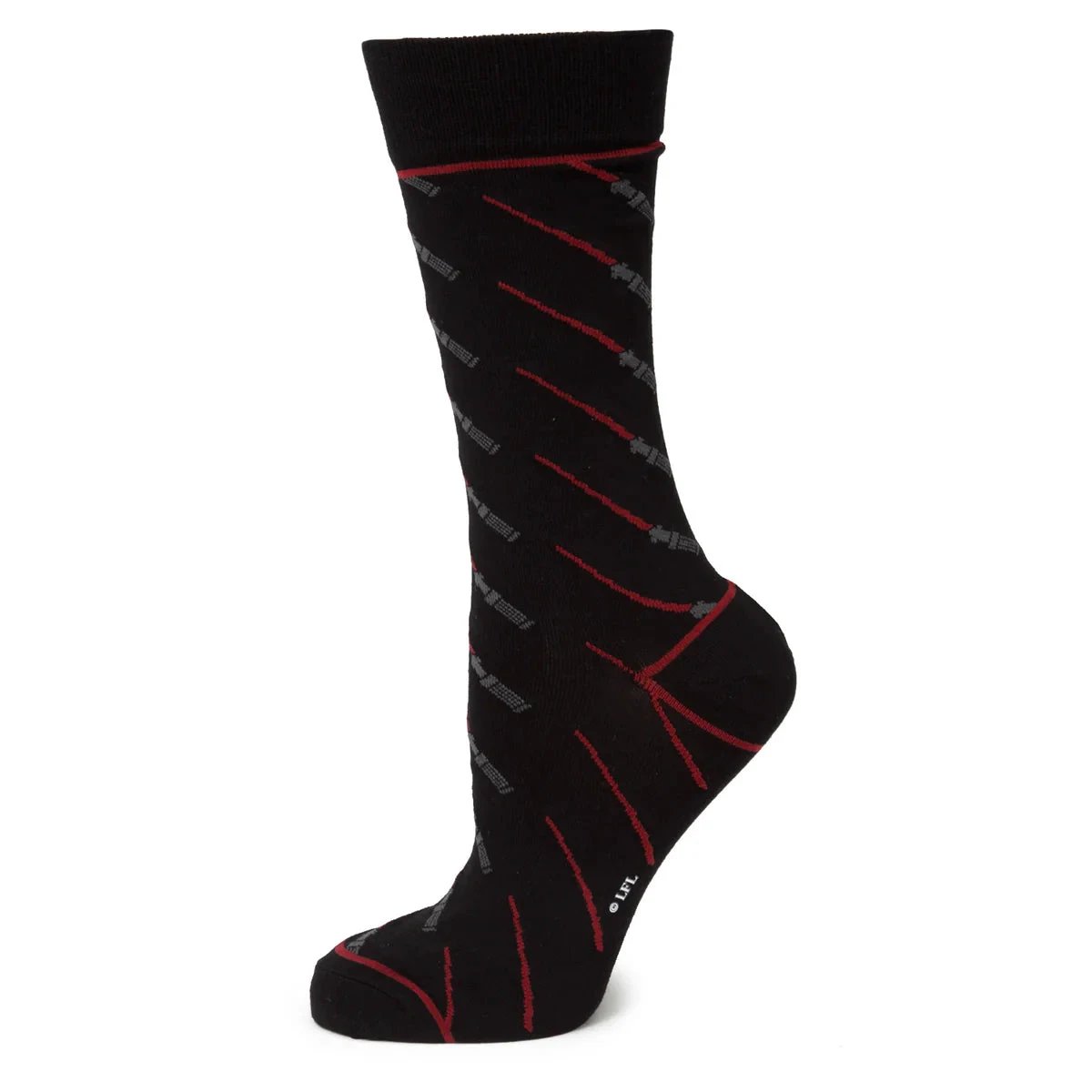 Star Wars Darth Vader LIGHTSABER Black Socks and Lapel Pin Gift Set by Cufflinks.com