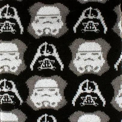 Star Wars Darth Vader and Stormtrooper Black Dress Socks and Darth Vader Lapel Pin Gift Set by Cufflinks.com