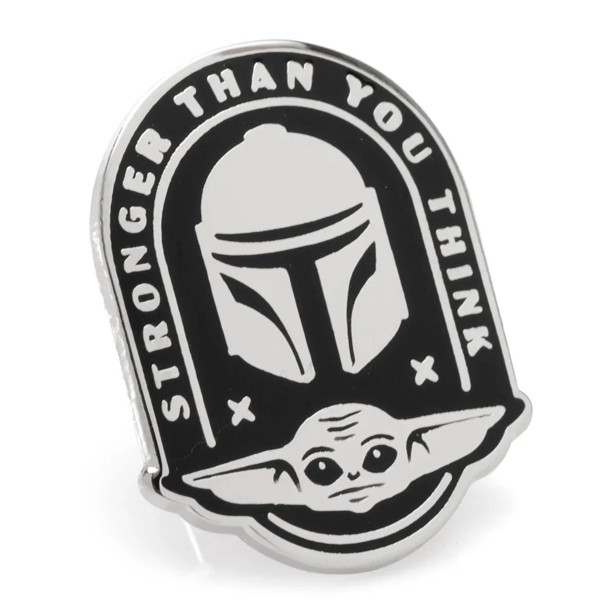 Star Wars Mandalorian Grogu Holiday Dress Socks and Lapel Pin Gift Set by Cufflinks.com