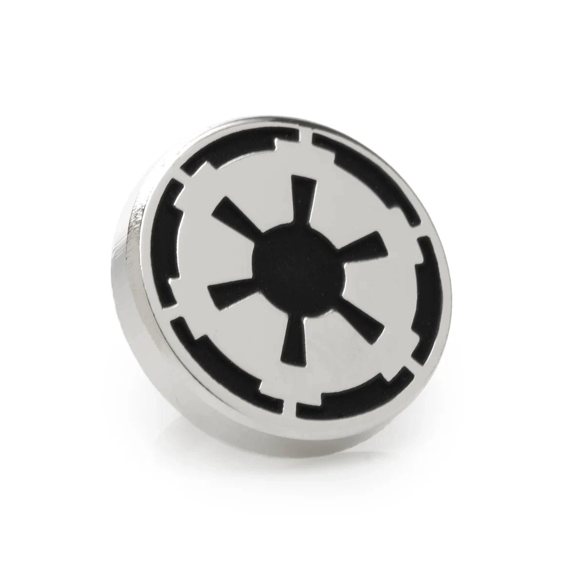 Star Wars Darth Vader Navy and Black Checkered Socks with Imperial Crest Lapel Pin Gift Set by Cufflinks.com
