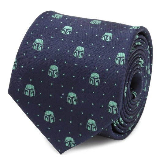Star Wars Mandalorian and Grogu Ties Father and Son Gift Set by Cufflinks.com