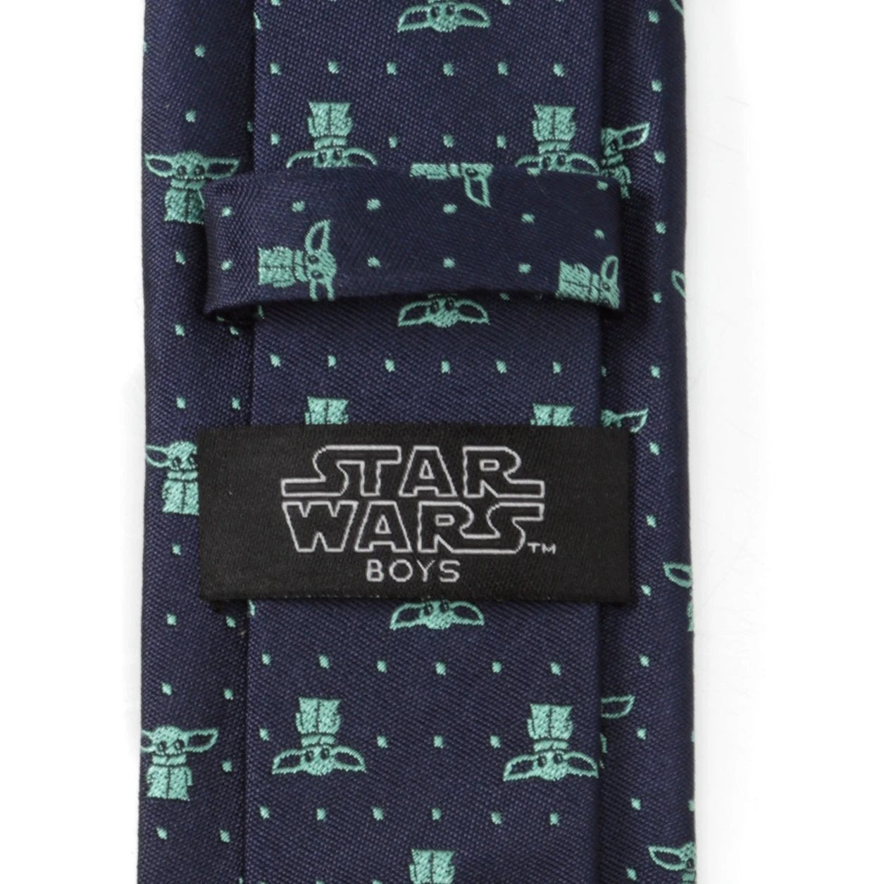 Star Wars Mandalorian and Grogu Ties Father and Son Gift Set by Cufflinks.com