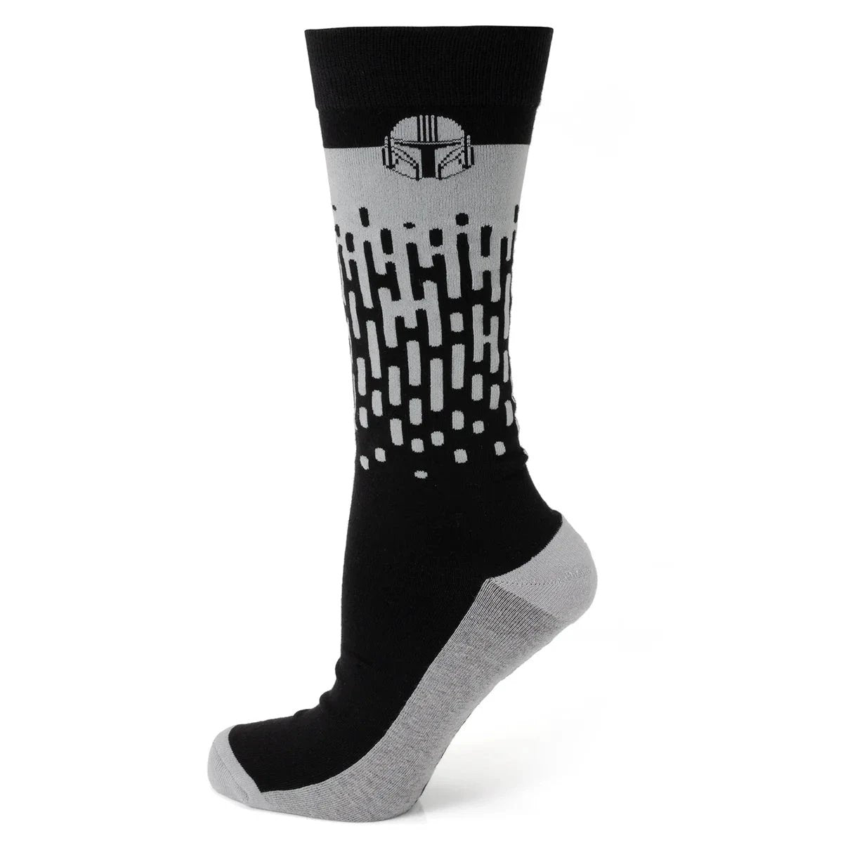 Star Wars Mandalorian "This Is The Way" Dress Socks and Lapel Pin Gift Set by Cufflinks.com