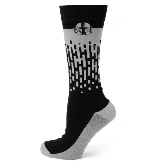 Star Wars Mandalorian "This Is The Way" Dress Socks and Lapel Pin Gift Set by Cufflinks.com