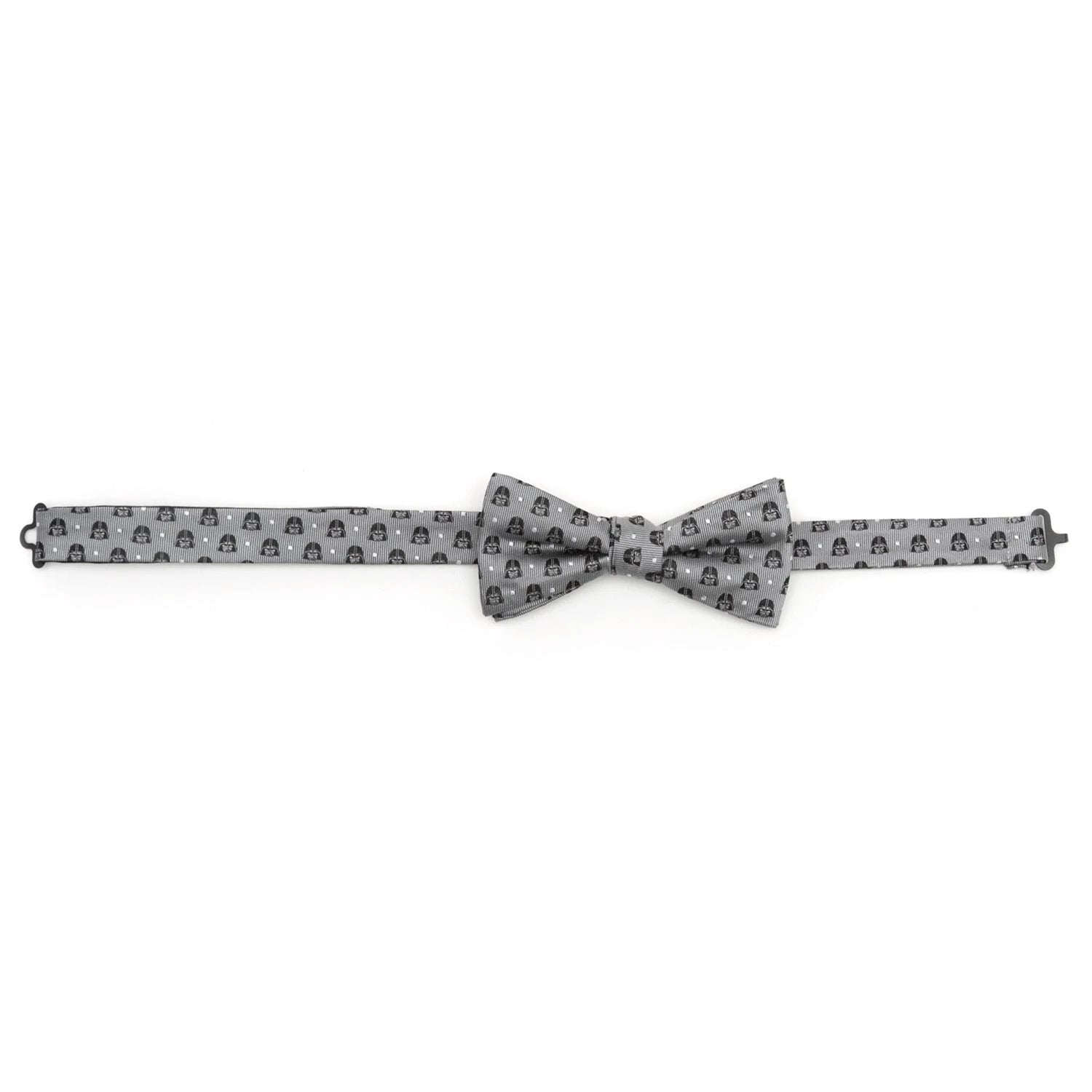Star Wars Darth Vader Gray Polka Dot Bow Tie and Pocket Square Gift Set by Cufflinks.com