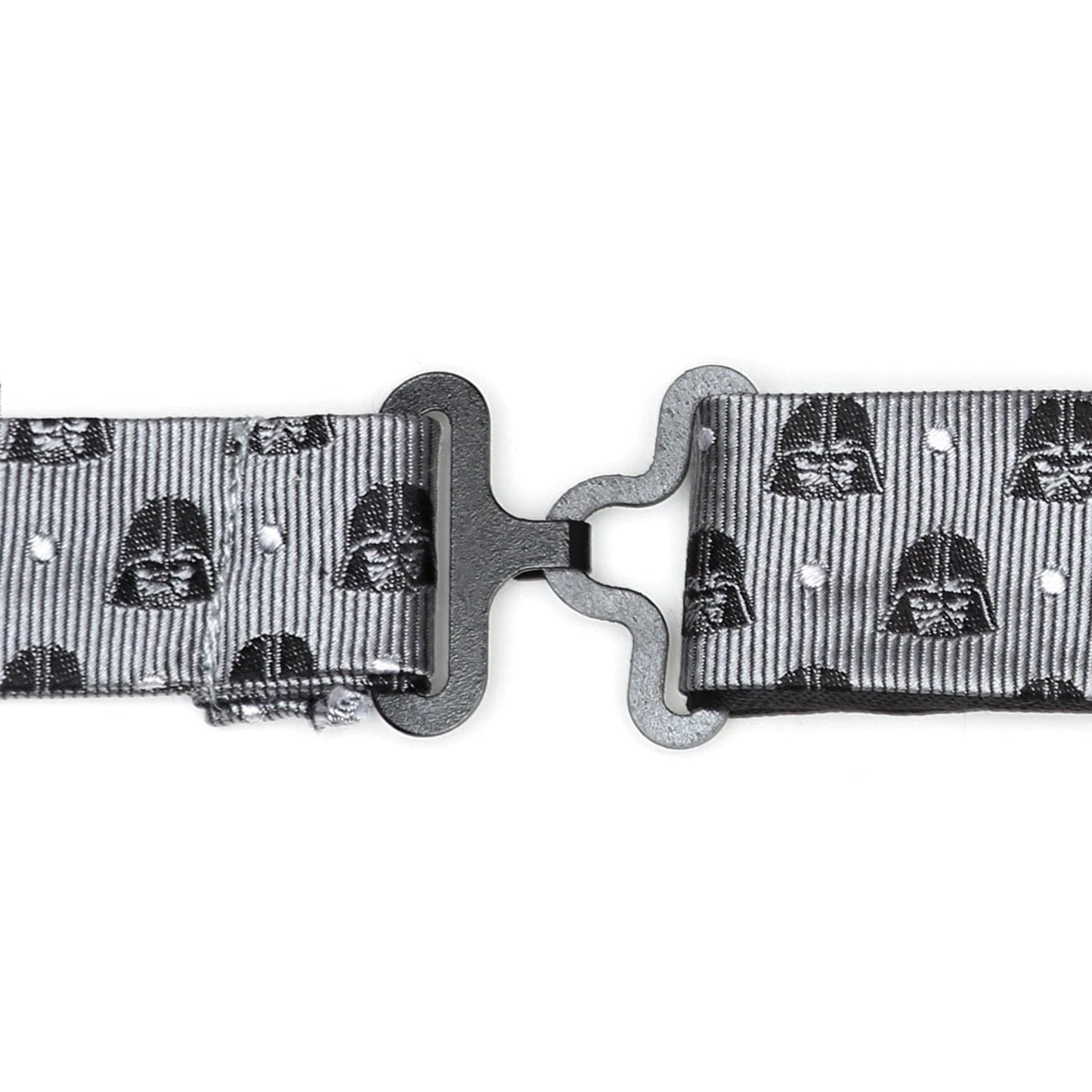 Star Wars Darth Vader Gray Polka Dot Bow Tie and Pocket Square Gift Set by Cufflinks.com