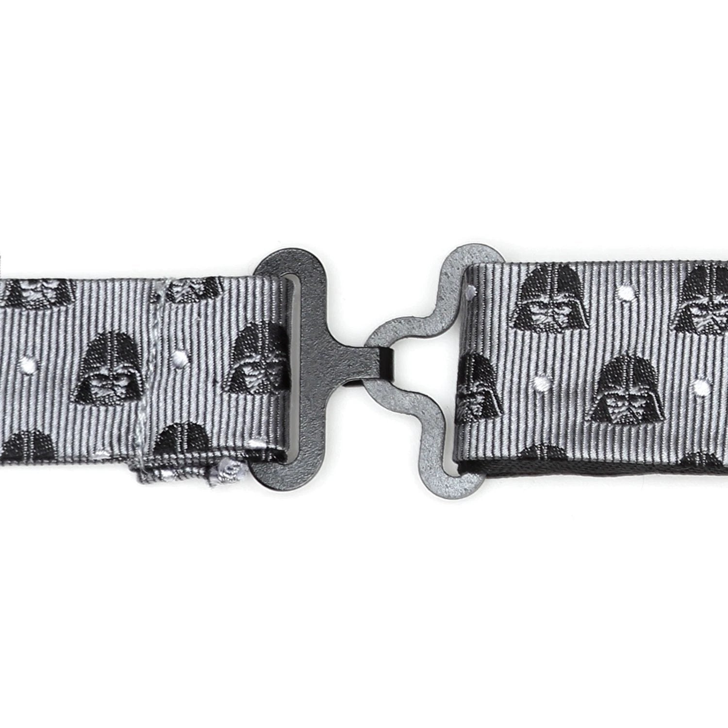 Star Wars Darth Vader Gray Polka Dot Bow Tie and Pocket Square Gift Set by Cufflinks.com