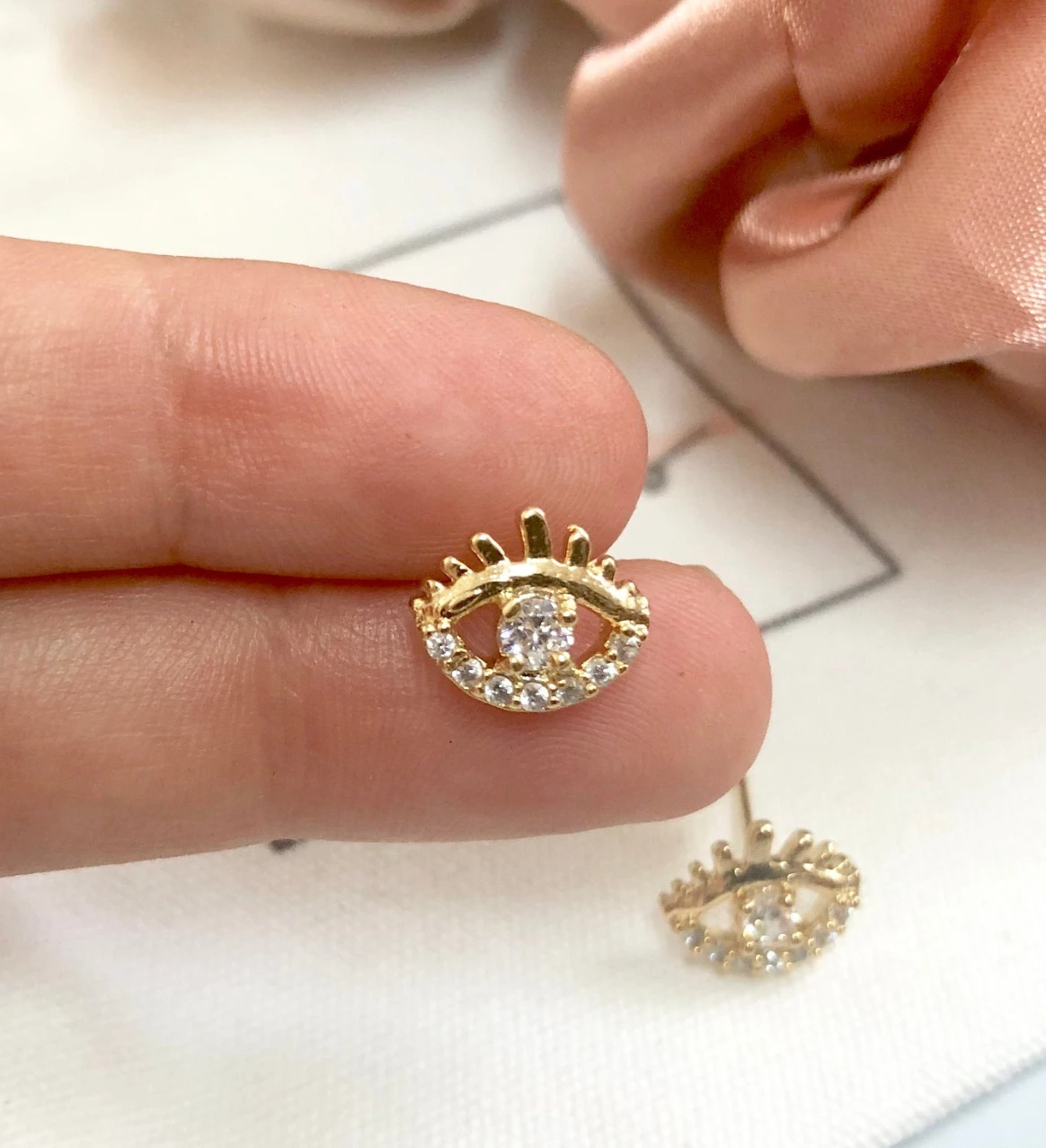 Evil Eye Stud by Views & Co