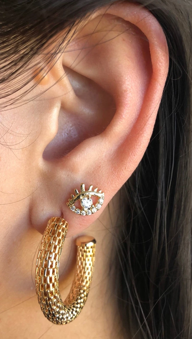 Evil Eye Stud by Views & Co