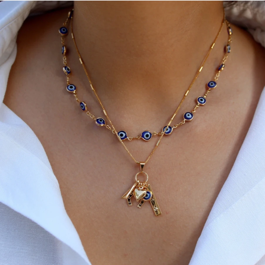 Protection Sapphire Necklaces by Views & Co