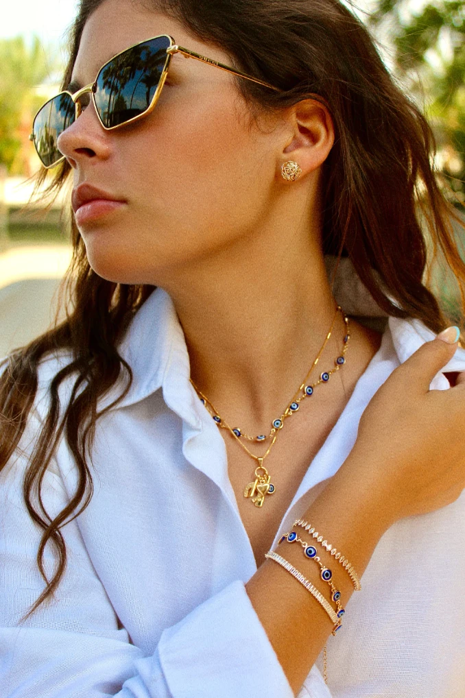 Protection Sapphire Necklaces by Views & Co
