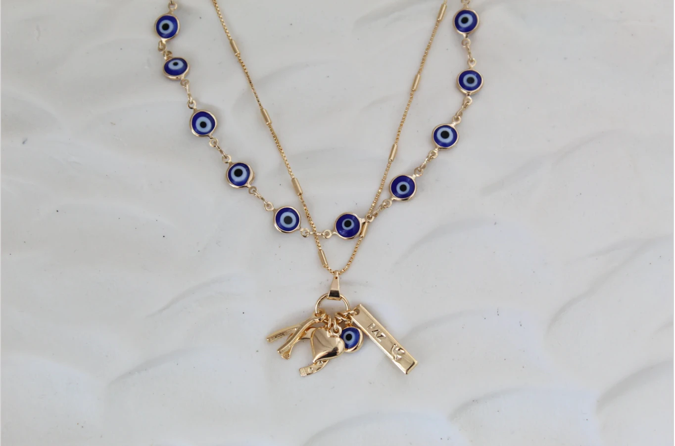 Protection Sapphire Necklaces by Views & Co