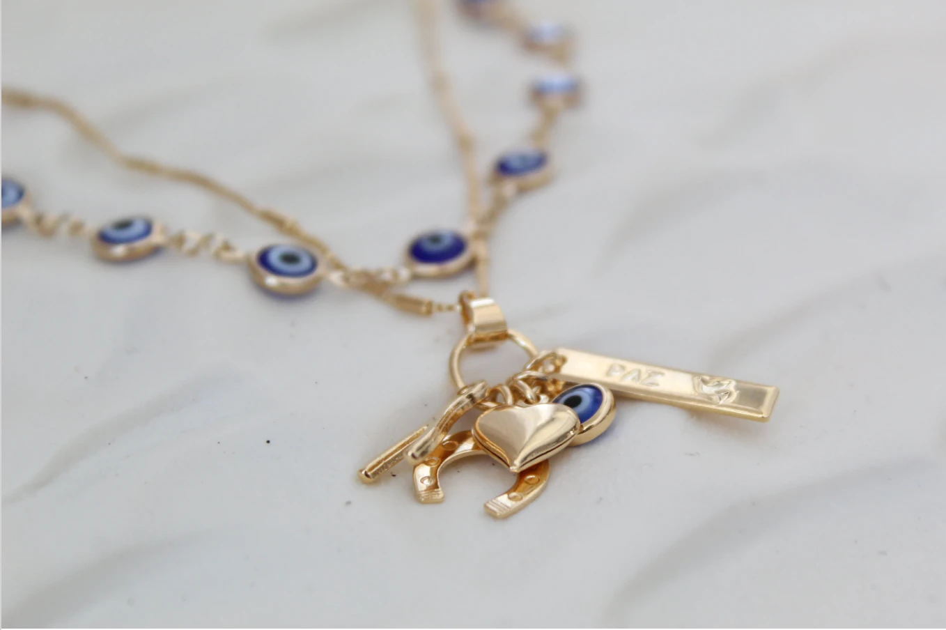 Protection Sapphire Necklaces by Views & Co