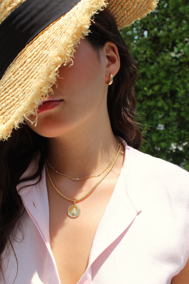 Tiny Plain Minimalistic and Simple Huggie Earrings by Views & Co